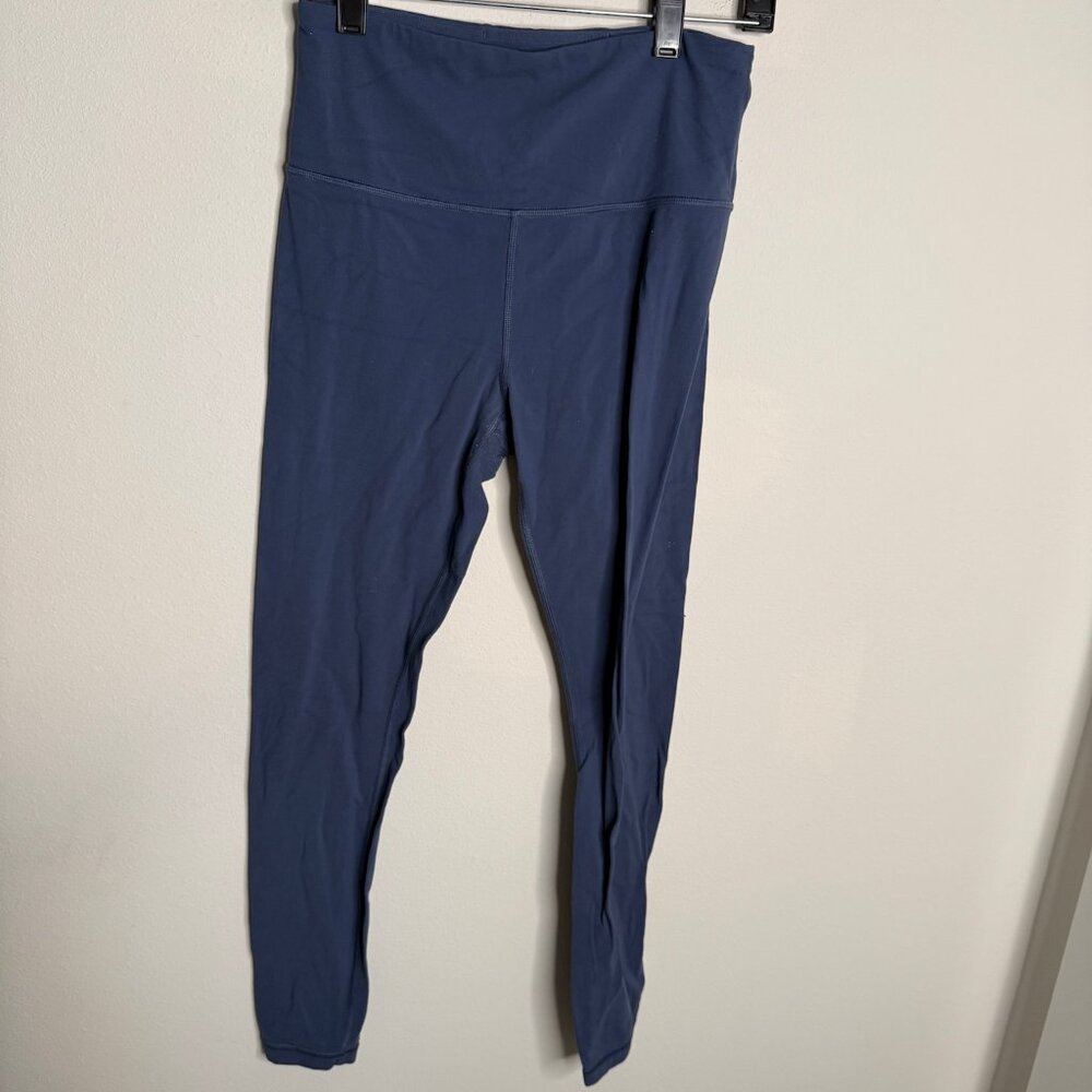Athleta‎ Women's Blue Elation Ultra High Rise 7/8 Leggings - Size S Small